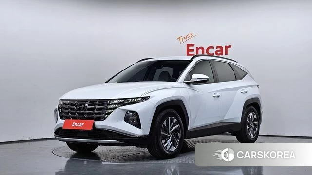 Hyundai Tucson Hybrid (NX4) 2022 Белый из Кореи