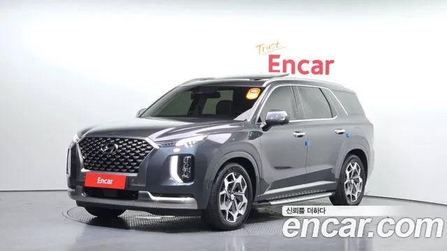 Hyundai Palisade 2021 Серый из Кореи