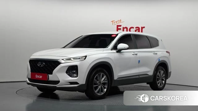 Hyundai Santa Fe TM 2018 Белый из Кореи