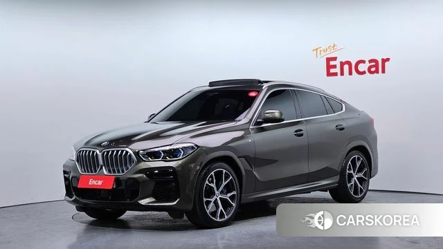 BMW X6 (G06) 2022 Песочный из Кореи