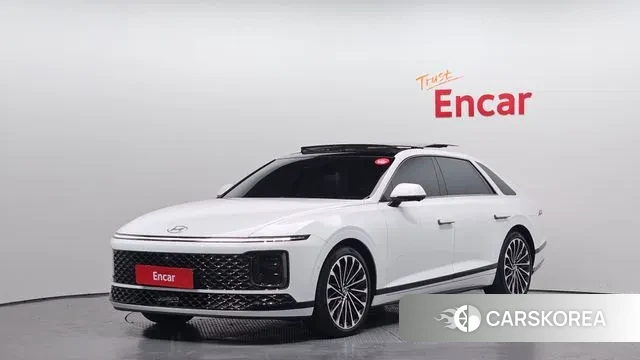 Hyundai Grandeur Hybrid (GN7) 2023 Белый из Кореи