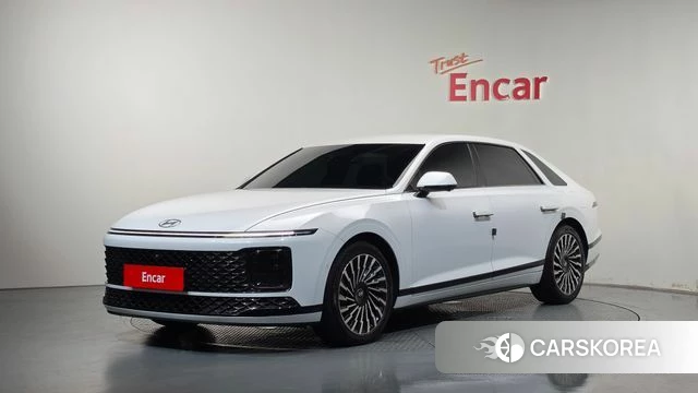 Hyundai Grandeur Hybrid (GN7) 2023 Белый из Кореи