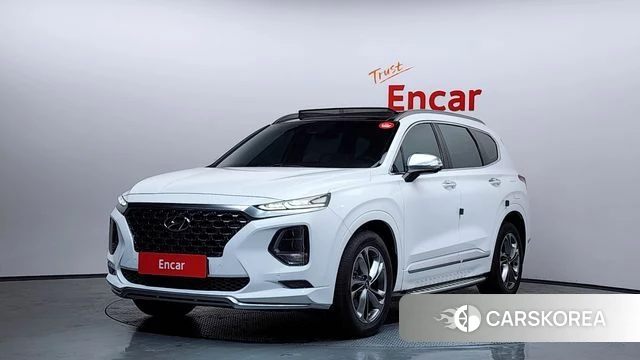 Hyundai Santa Fe TM 2019 Белый из Кореи
