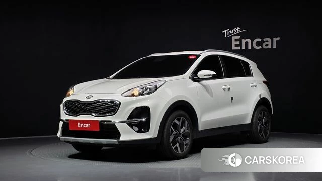 Kia Sportage The Bold 2021 Белый из Кореи