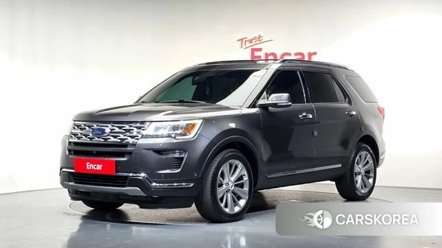 Ford Explorer 2018 Серый из Кореи