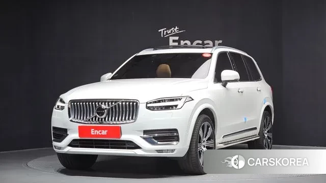 Volvo XC90 second Generation 2021 Белый из Кореи