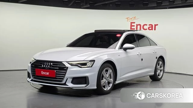 Audi A6 (C8) 2020 Белый из Кореи