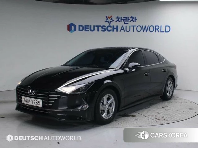 Hyundai Sonata (DN8) 2021 Черный из Кореи