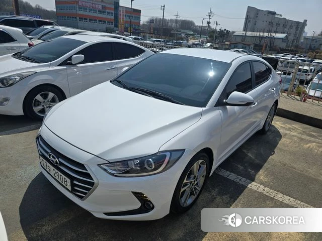 Hyundai Avante AD 2018 Белый из Кореи