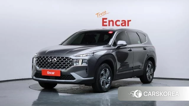 Hyundai The New Santa Fe 2023 Серый из Кореи