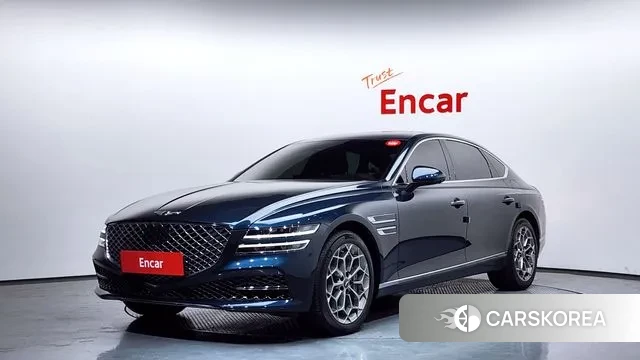 Genesis G80 (RG3) 2021 Синий из Кореи
