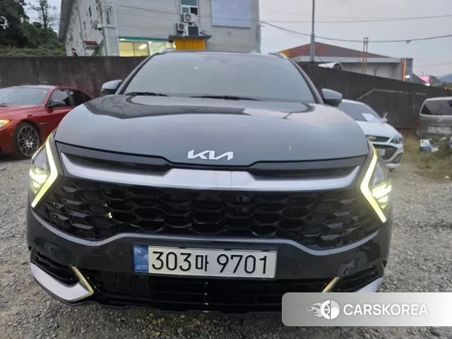 Kia Sportage 5th Generation Hybrid 2024 Серый из Кореи
