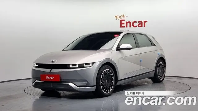 Hyundai Ionic 5 2022 Серебряный из Кореи