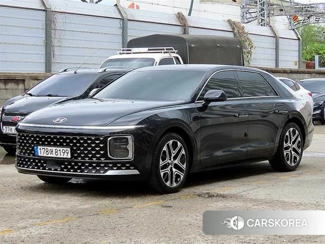 Hyundai Grandeur (GN7) 2024 Синий из Кореи