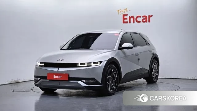 Hyundai Ionic 5 2021 Серебристо-серый из Кореи