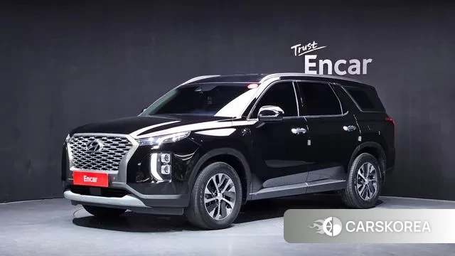 Hyundai Palisade 2021 Черный из Кореи
