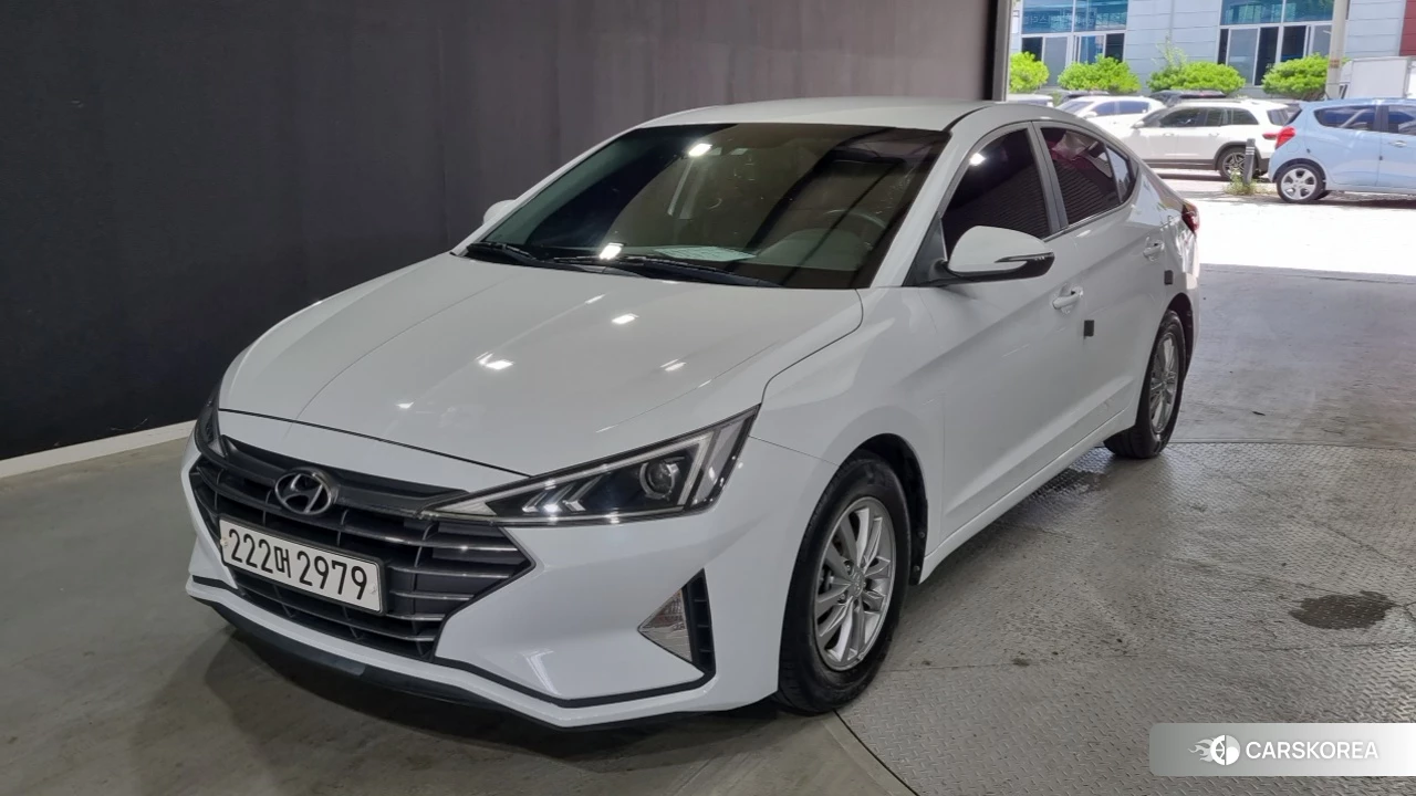 Hyundai The New Avante AD 2019 Белый из Кореи