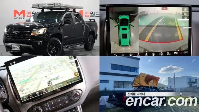 Chevrolet (GM Daewoo) Real New Colorado 2022 Черный из Кореи