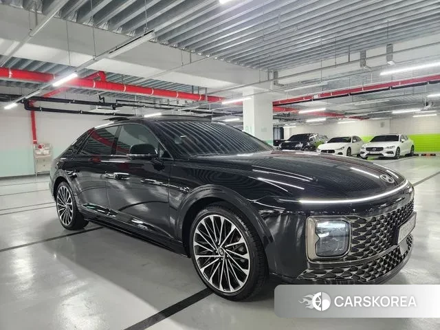 Hyundai Grandeur (GN7) 2023 Черный из Кореи