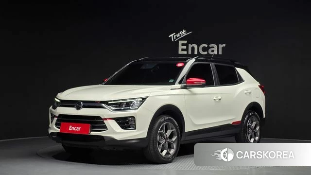 Ssangyong Beautiful Korando 2021 Белый из Кореи