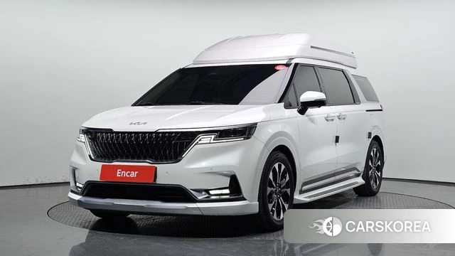 Kia Carnival 4th generation 2021 Белый из Кореи