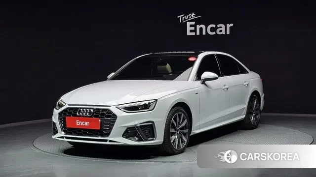 Audi A4 (B9) 2023 Белый из Кореи