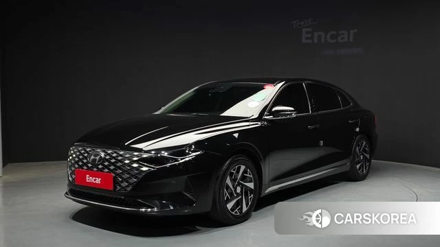 Hyundai The New Grandeur IG Hybrid 2022 Черный из Кореи