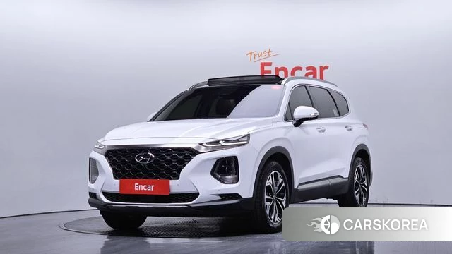 Hyundai Santa Fe TM 2018 Белый из Кореи