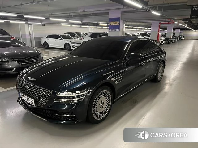 Genesis G80 (RG3) 2021 Темно-зеленый из Кореи