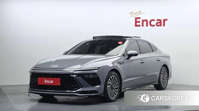 Hyundai Sonata D Edge Hybrid (DN8) 2024 Серебристо-серый из Кореи