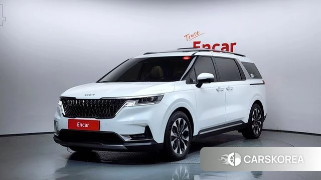 Kia Carnival 4th generation 2023 Белый из Кореи