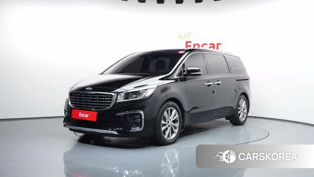 Kia The New Carnival 2019 Черный из Кореи