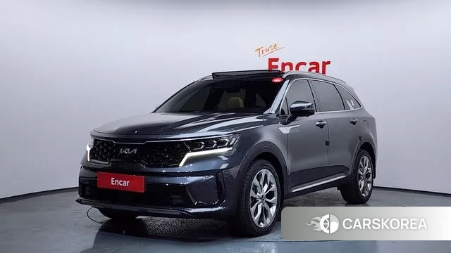 Kia Sorento 4th Generation 2022 Серый из Кореи