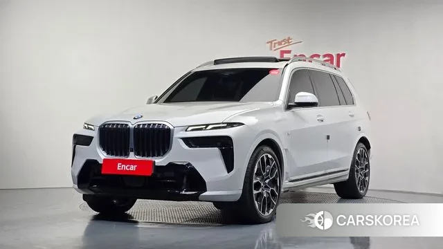 BMW X7 (G07) 2023 Белый из Кореи