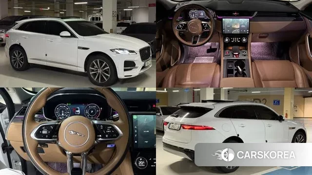 Jaguar F-PACE id 3196738 из Кореи