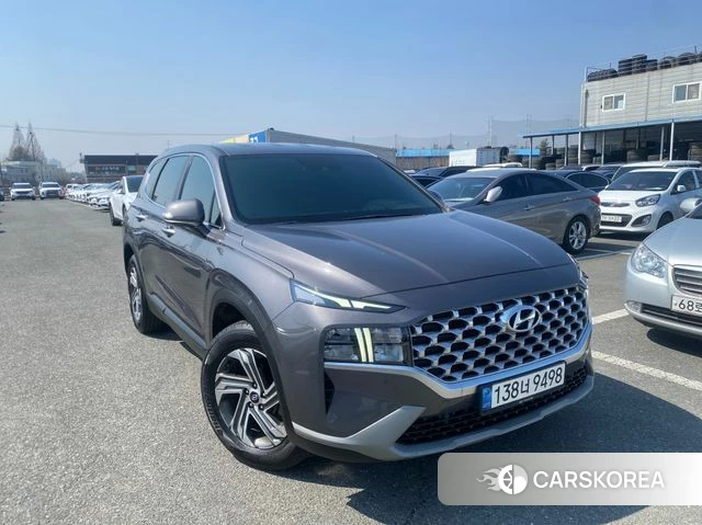 Hyundai The New Santa Fe 2021 Серый из Кореи