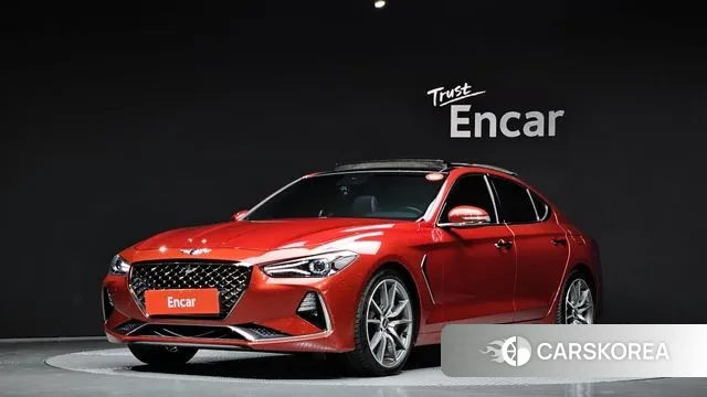 Genesis G70 2018 Красный из Кореи