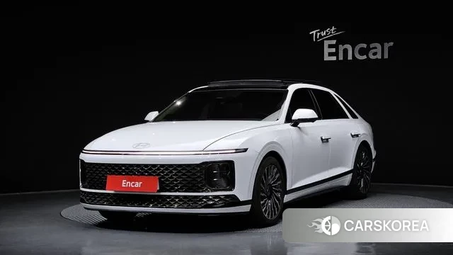 Hyundai Grandeur Hybrid (GN7) 2025 Белый из Кореи