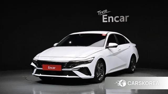 Hyundai The New Avante (CN7) 2024 Белый из Кореи