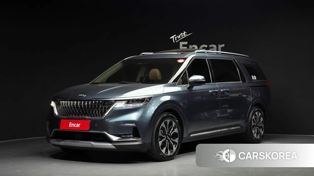 Kia Carnival 4th generation 2021 Синий из Кореи