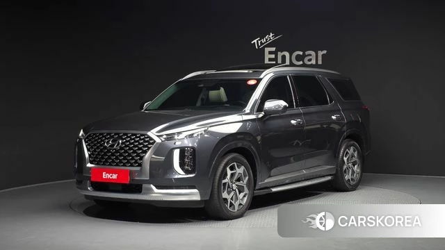 Hyundai Palisade 2021 Серый из Кореи