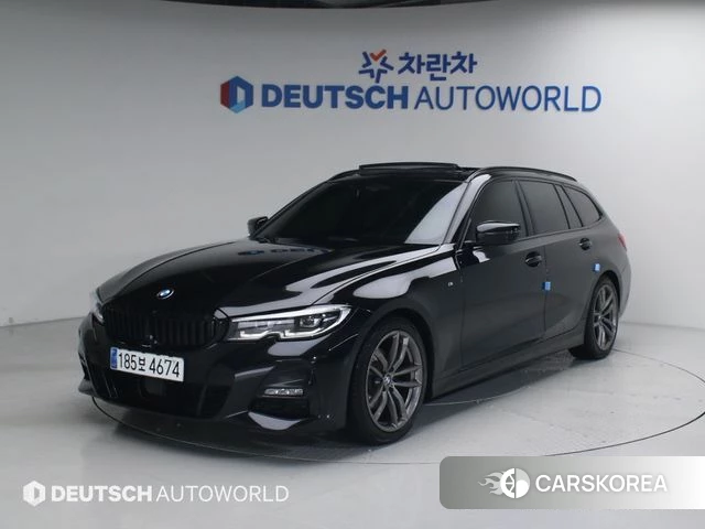 BMW 3 Series (G20) 2021 Черный из Кореи