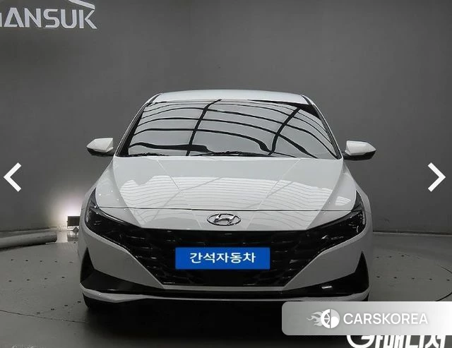 Hyundai Avante (CN7) 2020 Белый из Кореи