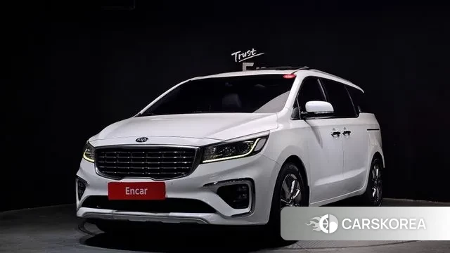 Kia The New Carnival 2018 Белый из Кореи