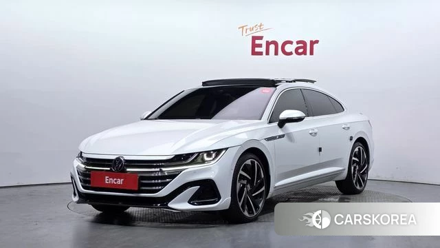 Volkswagen Arteon 2022 Белый из Кореи