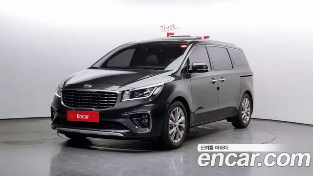 Kia The New Carnival 2019 Черный из Кореи