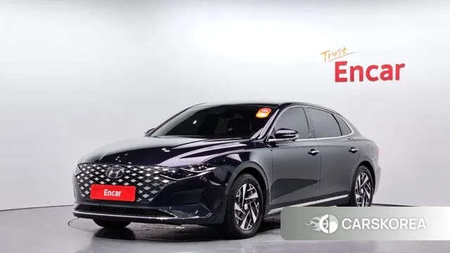 Hyundai The New Grandeur IG Hybrid 2021 Синий из Кореи