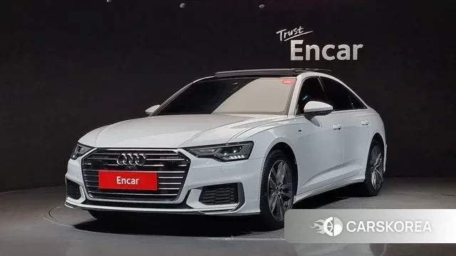 Audi A6 (C8) 2022 Белый из Кореи
