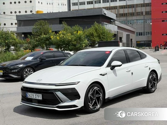 Hyundai Sonata D Edge (DN8) 2024 Белый из Кореи