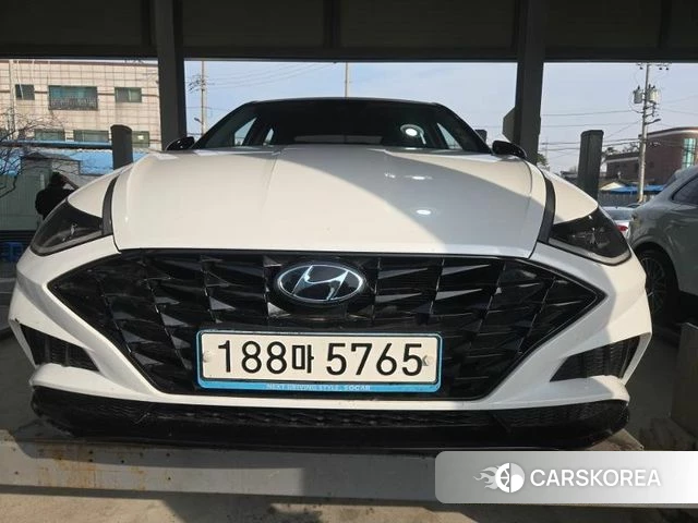 Hyundai Sonata (DN8) 2022 Белый из Кореи